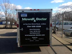 Mobile Lawn Mower Repair Trailer - 2