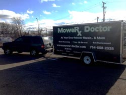 Mobile Lawn Mower Repair Trailer - 3